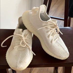 Authentic white yeezys